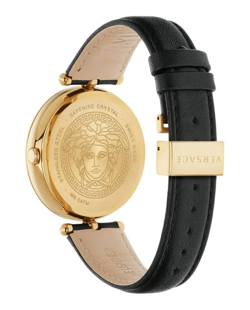 Versace Palazzo Empire Quartz Black Dial Watch VCO020017