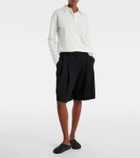 The Row Vesperis virgin wool Bermuda shorts