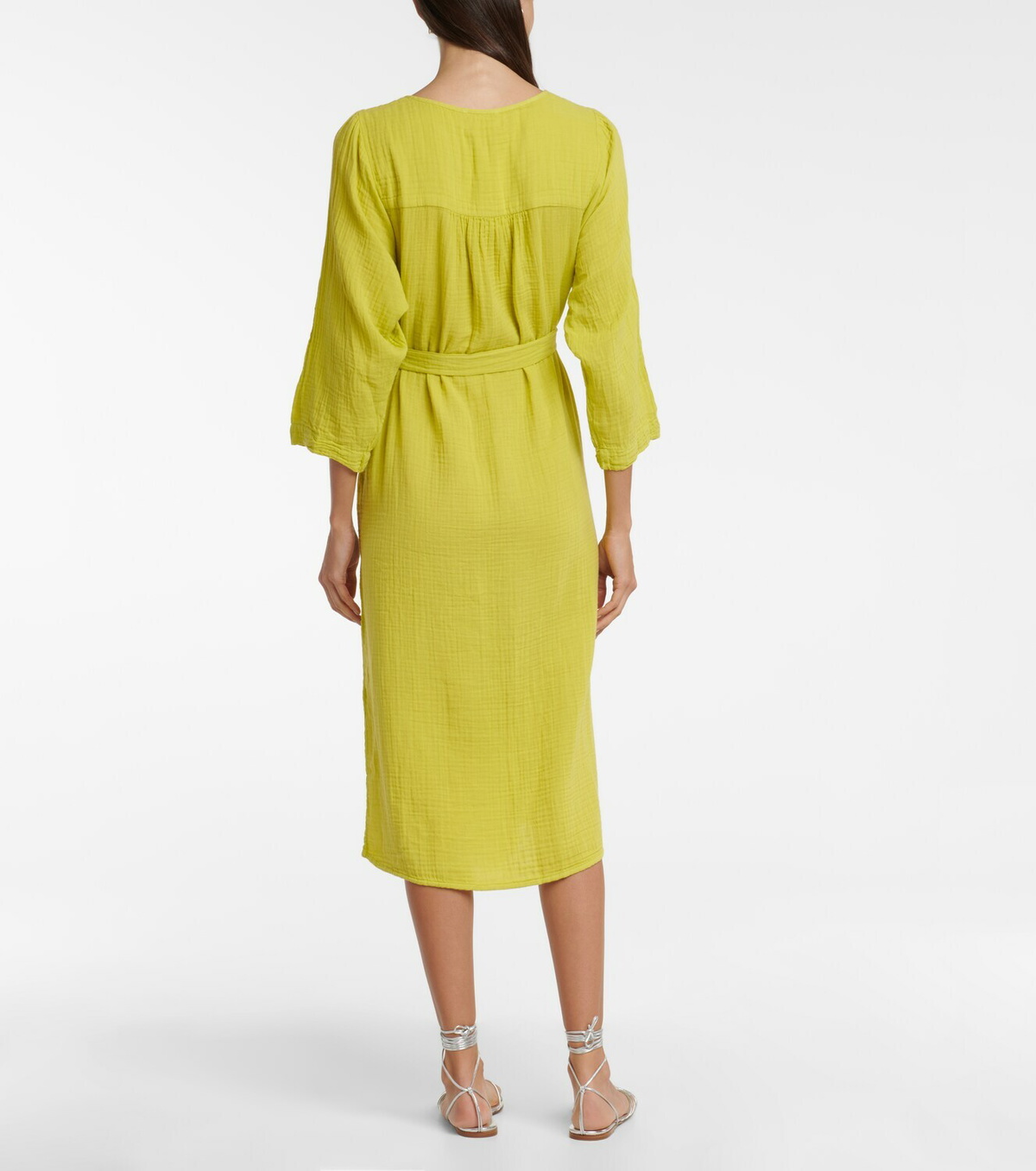 Velvet - Christelle cotton kaftan midi dress