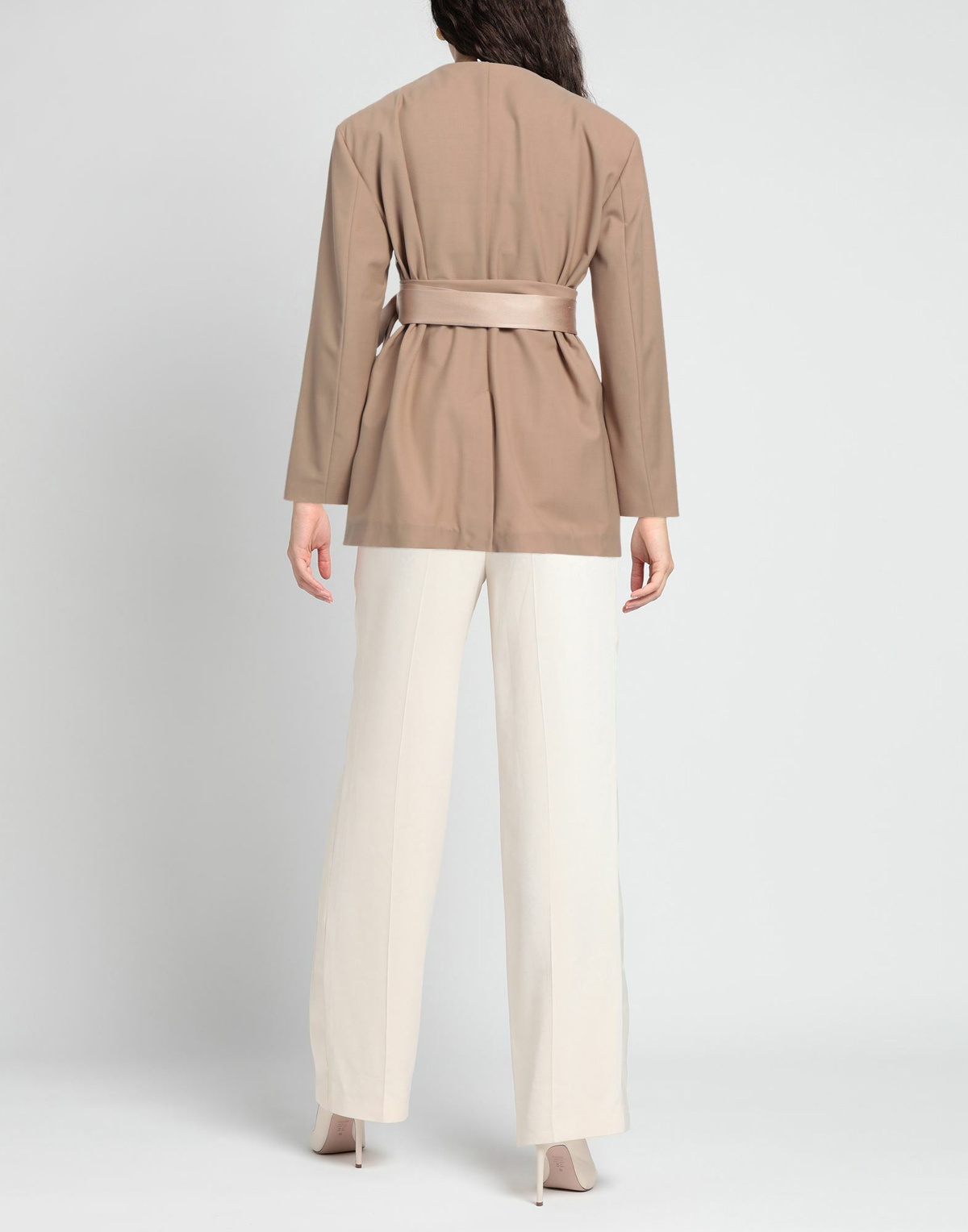 Ambush Womens Blazer in Camel