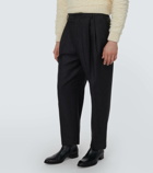 Dries Van Noten Wool flannel tapered pants