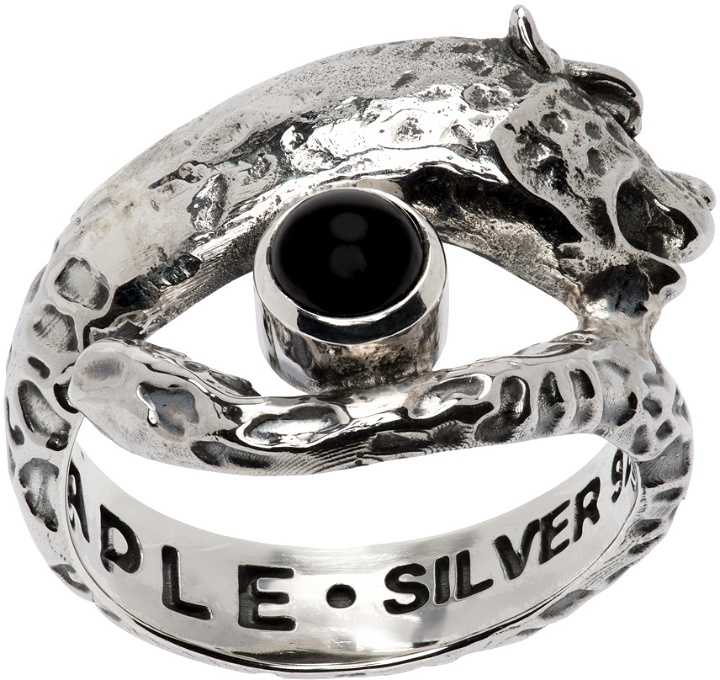Photo: MAPLE Silver Big Cat Ring