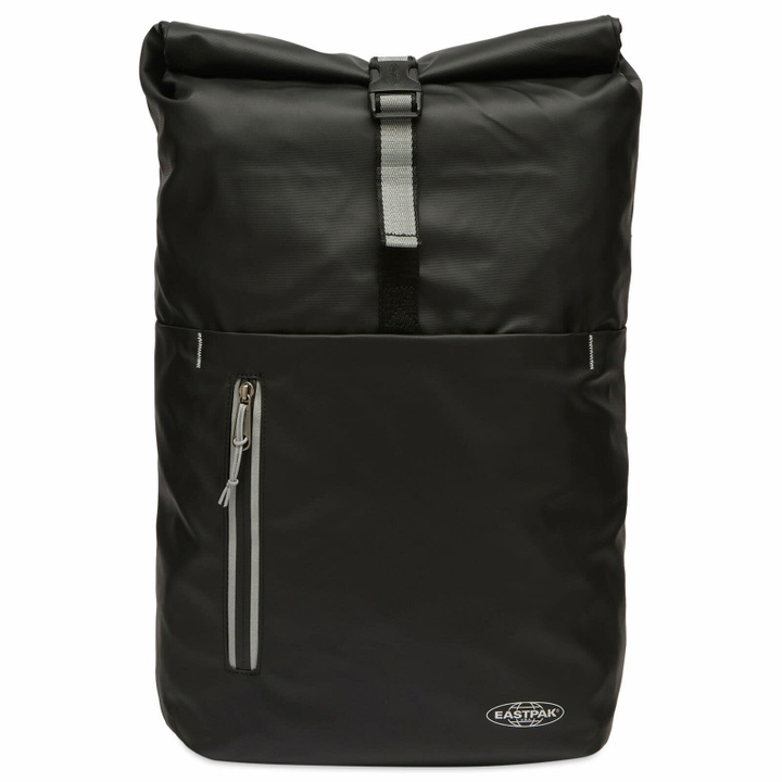 Photo: Eastpak Up Roll Backpack in Tarp Black Reflect 