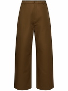 ACNE STUDIOS Plass Double Cotton Twill Pants
