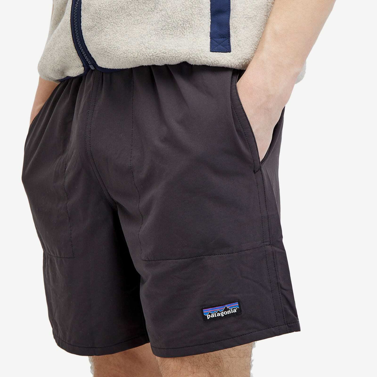 Patagonia Men's Baggies Lights 6.5" Shorts in Ink Black