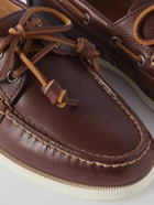 Polo Ralph Lauren - Merton Leather Boat Shoes - Brown