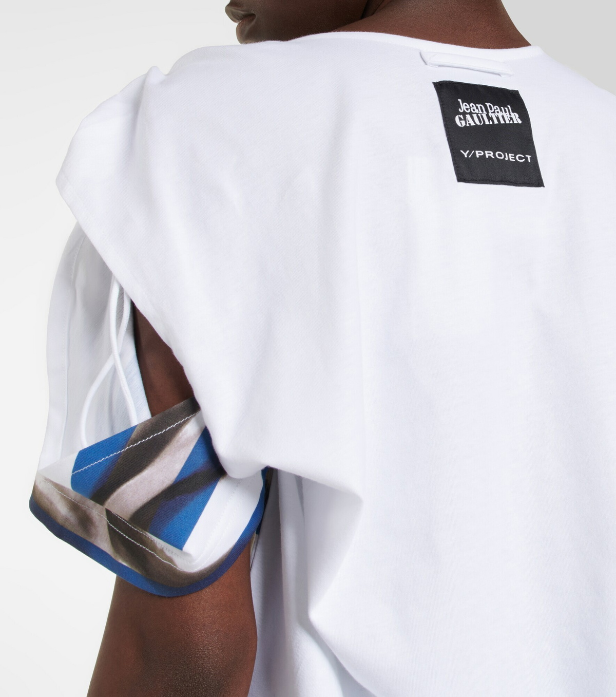 Y/Project - x Jean Paul Gaultier convertible cotton T-shirt Y/Project