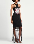 Versace Jeans Couture Womens Maxi dress in Black