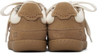 GANNI Brown Recycled Suede Sneakers