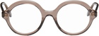 LOEWE Brown Slim Glasses