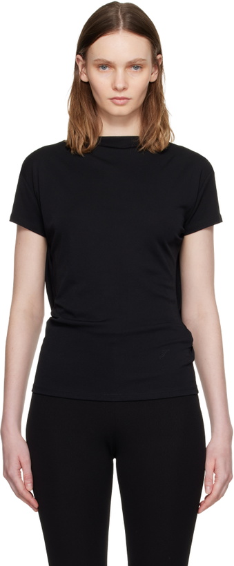 Photo: JACQUEMUS Black 'The Mistral' Top