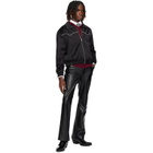 Ernest W. Baker Black Western Track Jacket