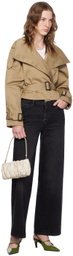 FRAME Black 'Le Slim Palazzo' Jeans