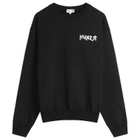 Hunza G Women's 80s Logo Embroidered Sweater in Black