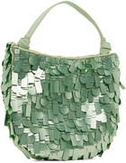 Staud Green Crescent Mini Bag