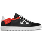 Off-White - 3.0 Polo Suede-Trimmed Shell Sneakers - Men - Black