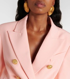 Balmain Embellished double-breasted blazer