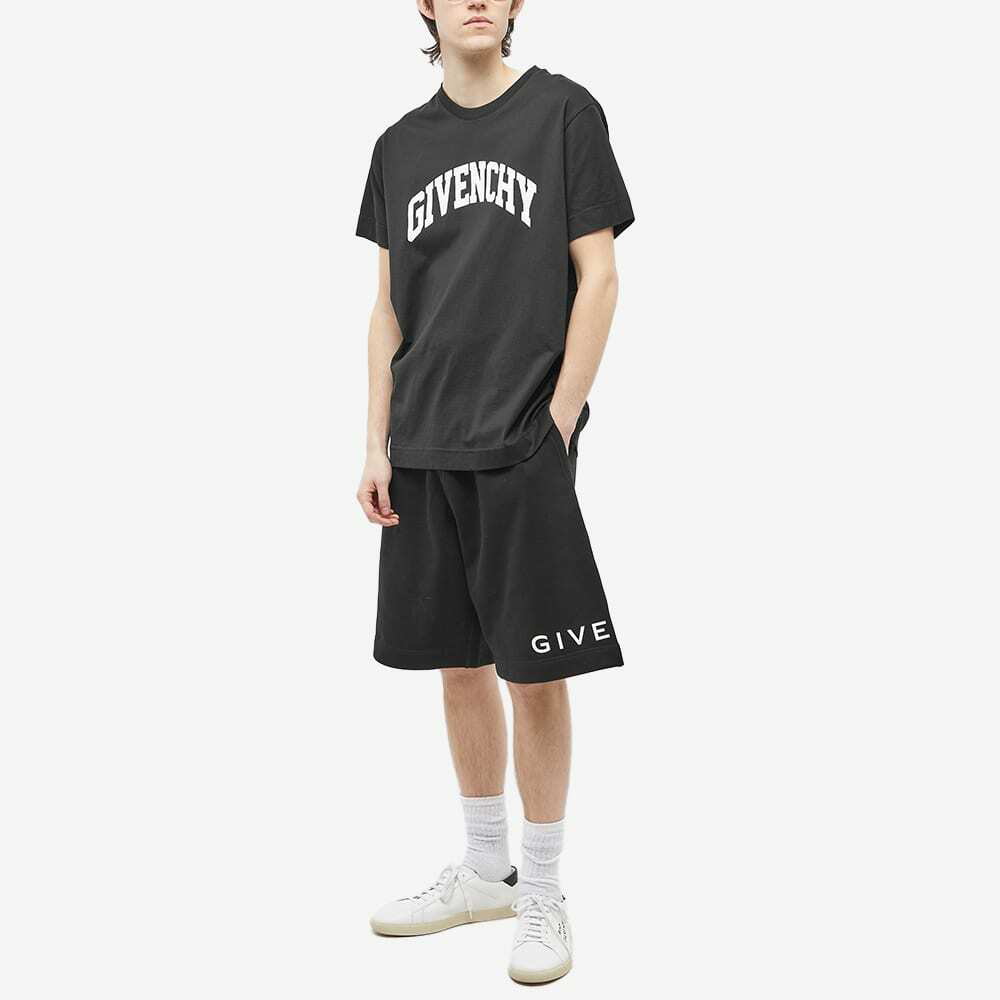 Givenchy Logo Sweatshort in Black