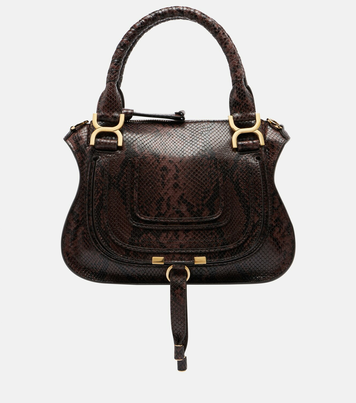 Chloé Marcie Small leather top-handle bag