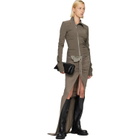 Rick Owens Gray Tower Gary Jacket