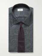 Etro - Paisley-Jacquard Cotton-Twill Shirt - Gray