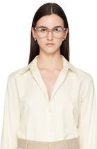 Moschino Gold Archive Goose Earrings