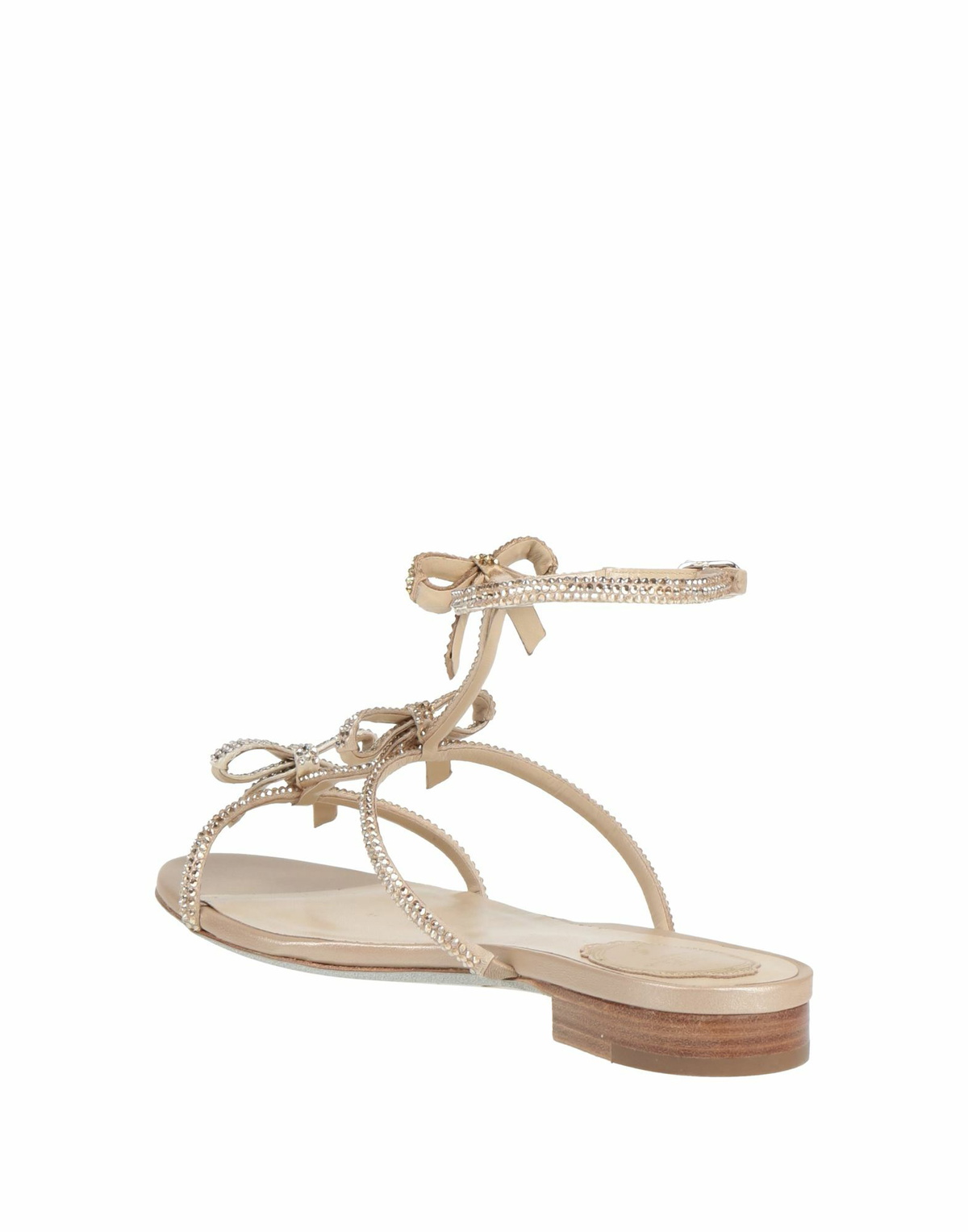 Rene' Caovilla Womens Sandals in Beige