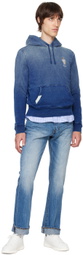 Polo Ralph Lauren Indigo Polo Bear French Terry Hoodie