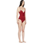 Ernest Leoty Red Philippine One-Piece Swimsuit