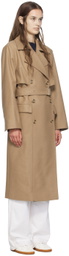 BOSS Beige Belted Coat