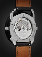 Hermès Timepieces - Arceau Hand-Wound 41mm Titanium, Platinum and Leather Watch, Ref. No. 057258WW00