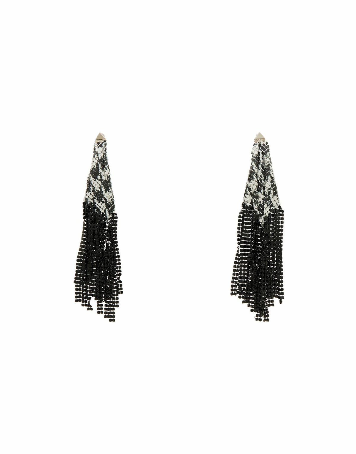 Rabanne Womens Earrings in Black