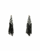 Rabanne Womens Earrings in Black