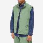 Nanamica Men's Multi Pocket Vest in Green