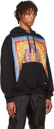 Versace Black Barocco Hoodie