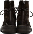 Marsèll Brown Parrucca Lace-Up Boots