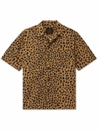 Wacko Maria - Gramicci Convertible-Collar Leopard-Print Nylon Shirt - Neutrals