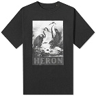 Heron Preston Men's Halftone Heron T-Shirt in Black