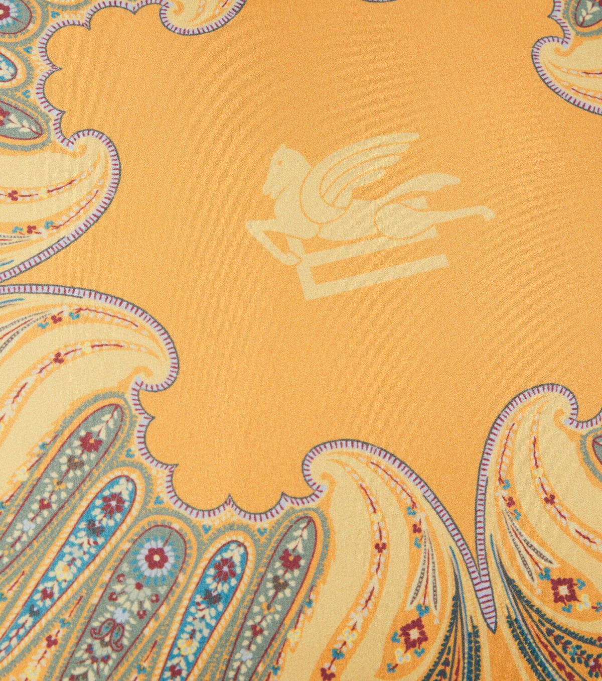 Etro Kiri paisley printed cotton cushion