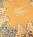 Etro Kiri paisley printed cotton cushion