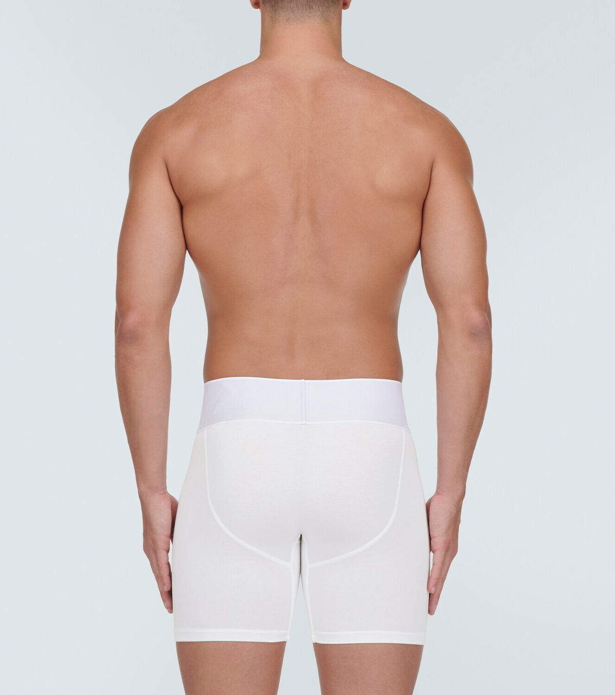 Balenciaga Logo jersey boxer briefs
