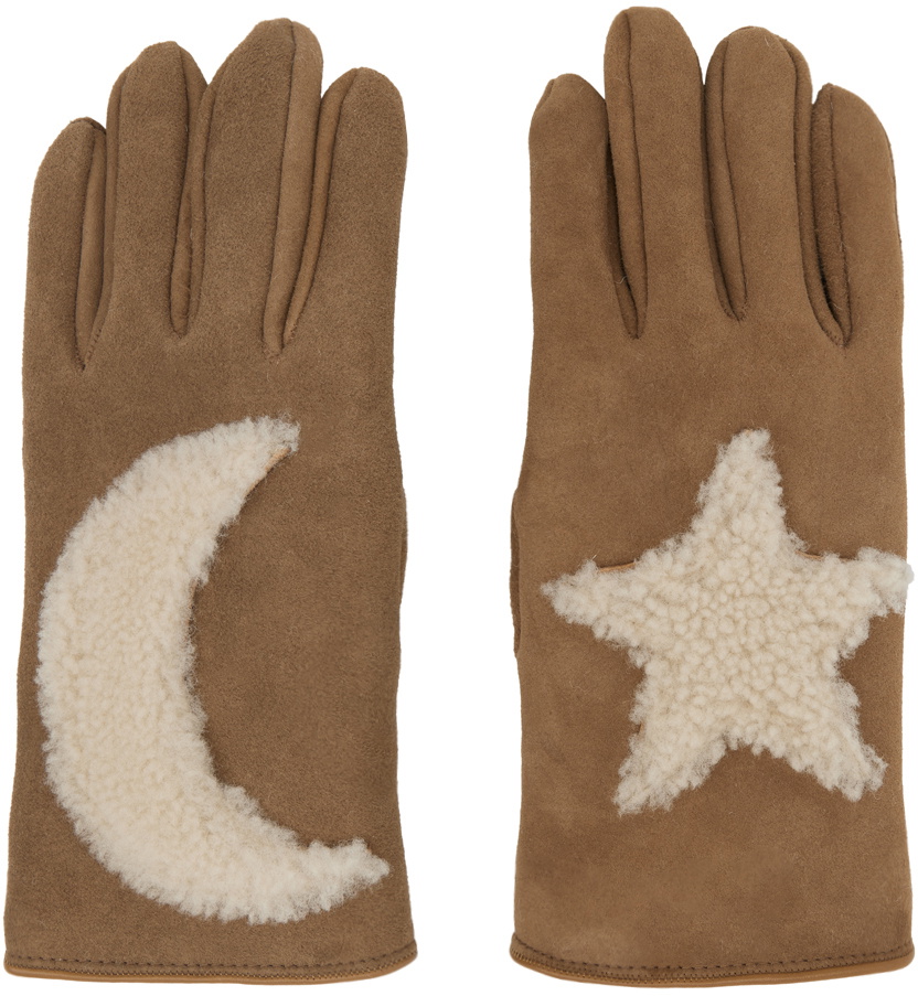 Sky High Farm Workwear Tan Star Gloves Sky High Farm Workwear