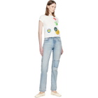MM6 Maison Margiela White Sticker T-shirt