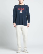 Autry Mens T-shirt Midnight in Blue