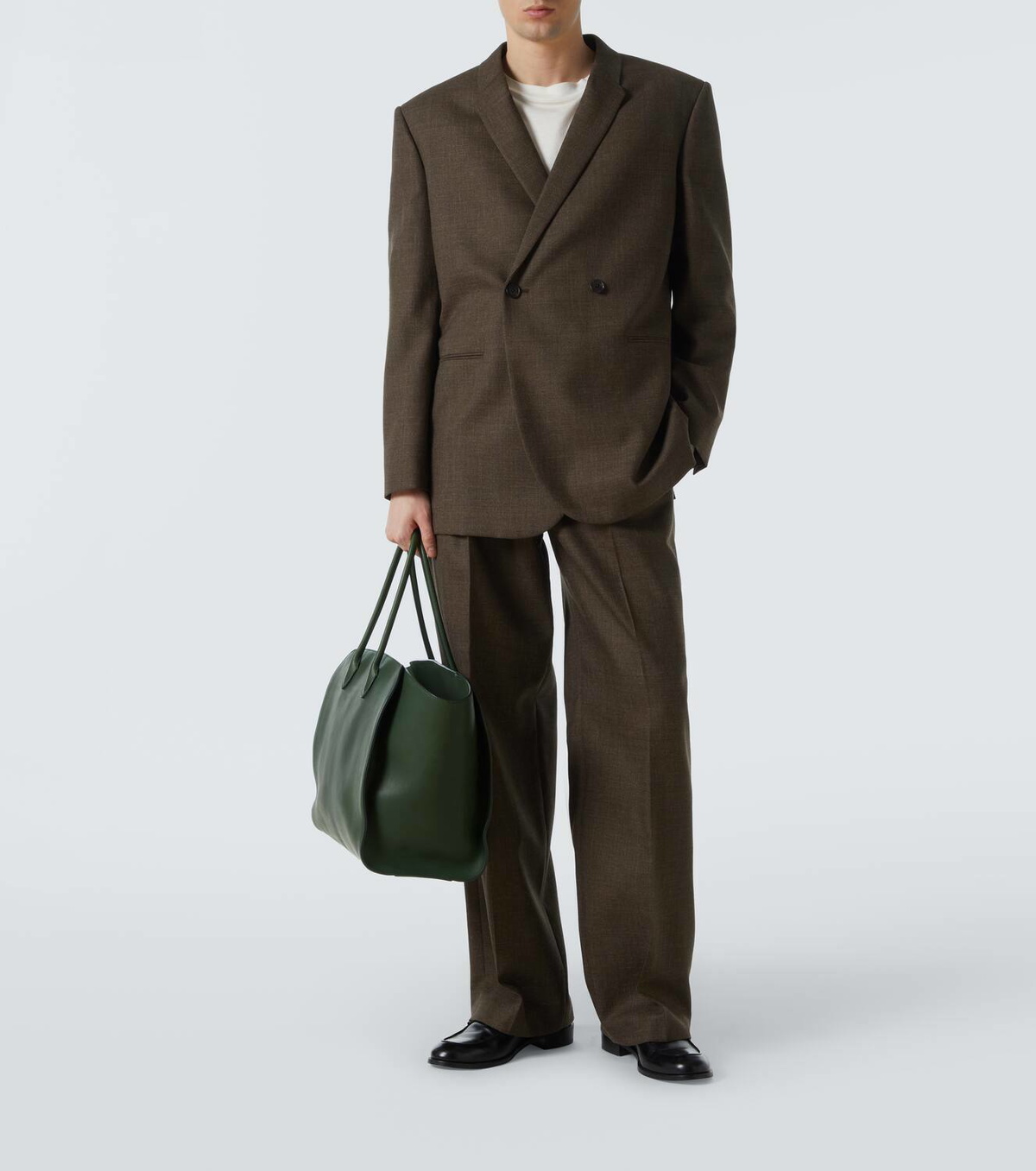 The Row Marlo leather tote bag The Row