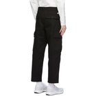 C.P. Company Black Cotton Cargo Pants