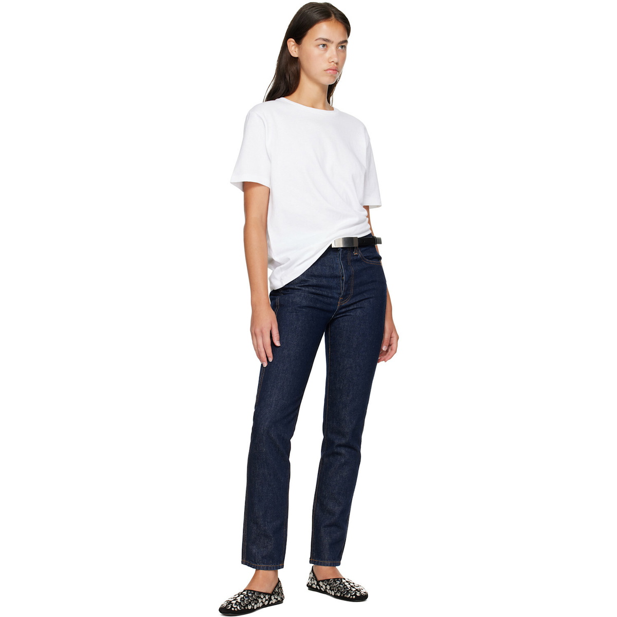 KHAITE White Mae T-shirt