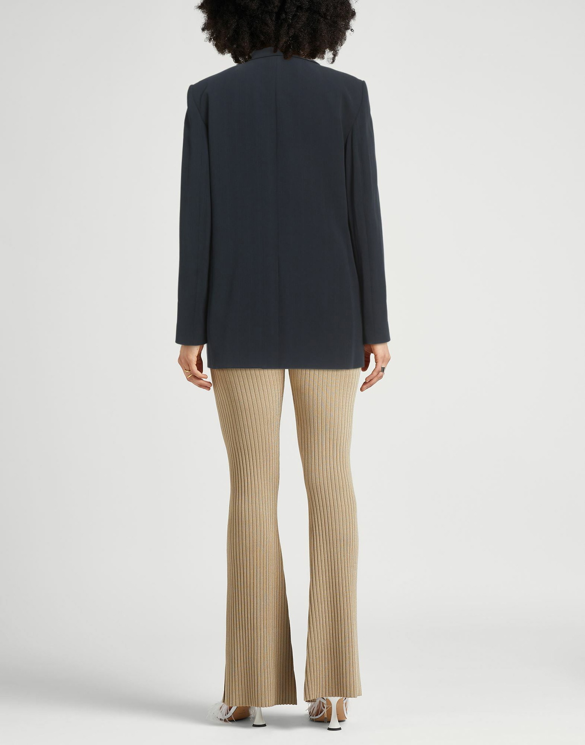 Theory Womens Blazer Midnight in Blue