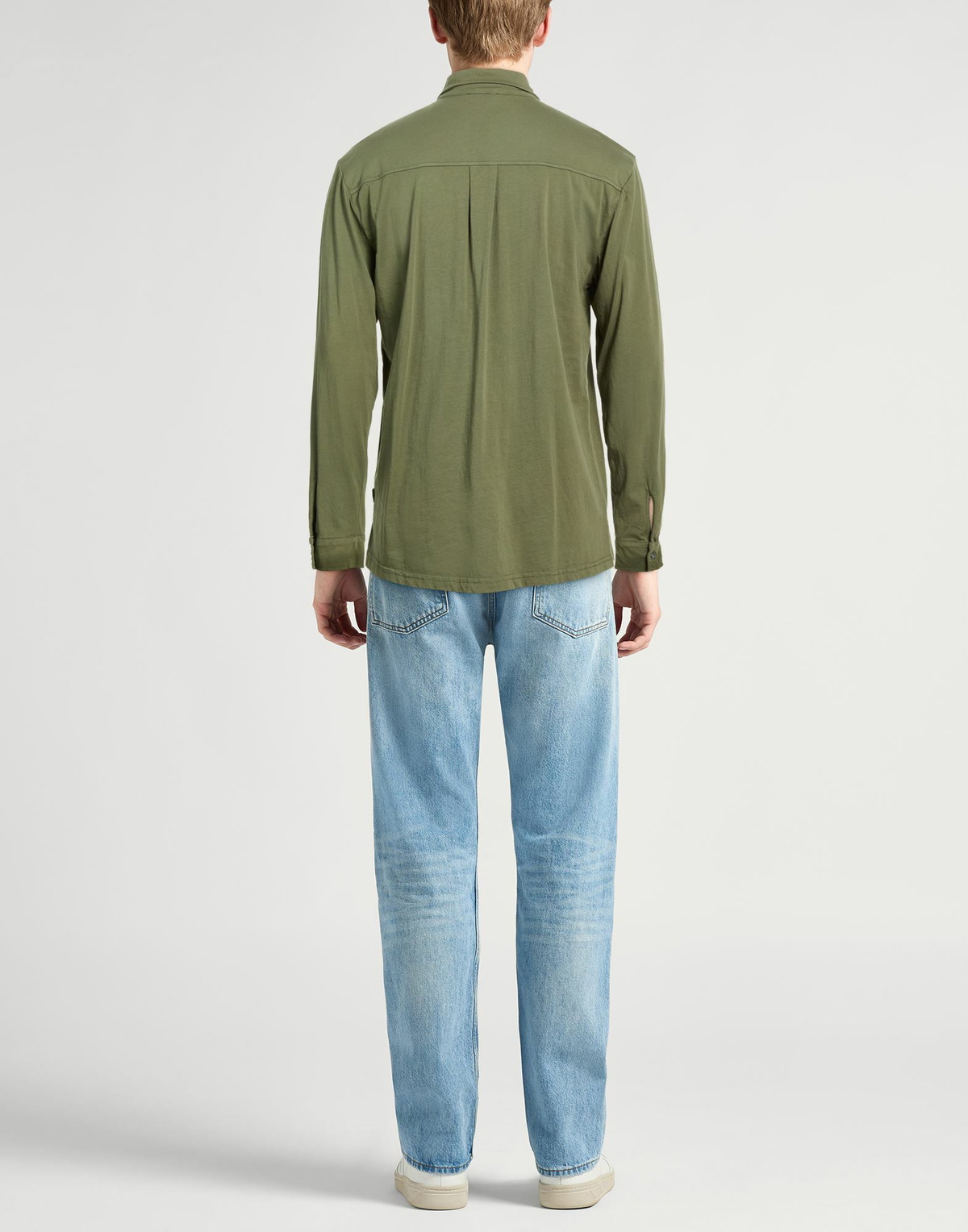 Crossley Mens Shirt in Military green