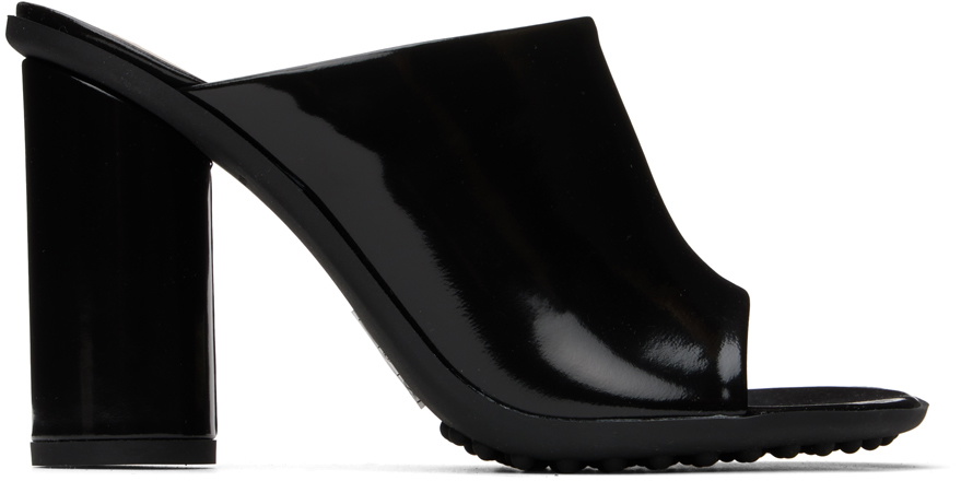 Bottega Veneta Black Atomic Heeled Sandals Bottega Veneta